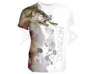 Breathable T-shirt Dragon - zander white 3XL