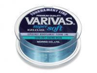 Monofilo Varivas Super Soft Nylon Clear Blue 91m 100yds 5lb #1.2 0.185mm