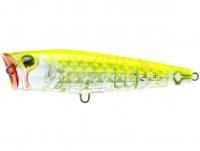 Esca Yo-zuri 3DR-X Popper 65mm 6g - R1435-PCLS Prism Chartreuse Silver