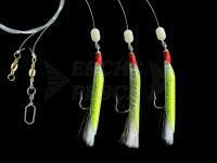 Dega Mackerel-Rig 3 Arms - Yellow-Glitter