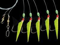 Dega Norway-Rig Real Fish Skin 2/0 - Yellow