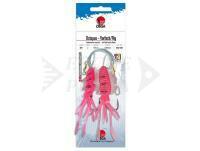Dega UV Octopus-leader (Bait-length 12cm) - Pink