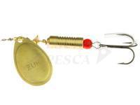 Cucchiaino rotante Polsping Żuk pure brass #0 9g