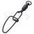 DAM Madcat Girelle con Moschettone Stainless Ball Bearing Swivel with Crosslock Snap