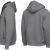 Savage Gear Felpe con cappuccio Classic Zip Hoodie Grey Melange